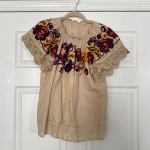 Ulla Johnson Embroidered Top
